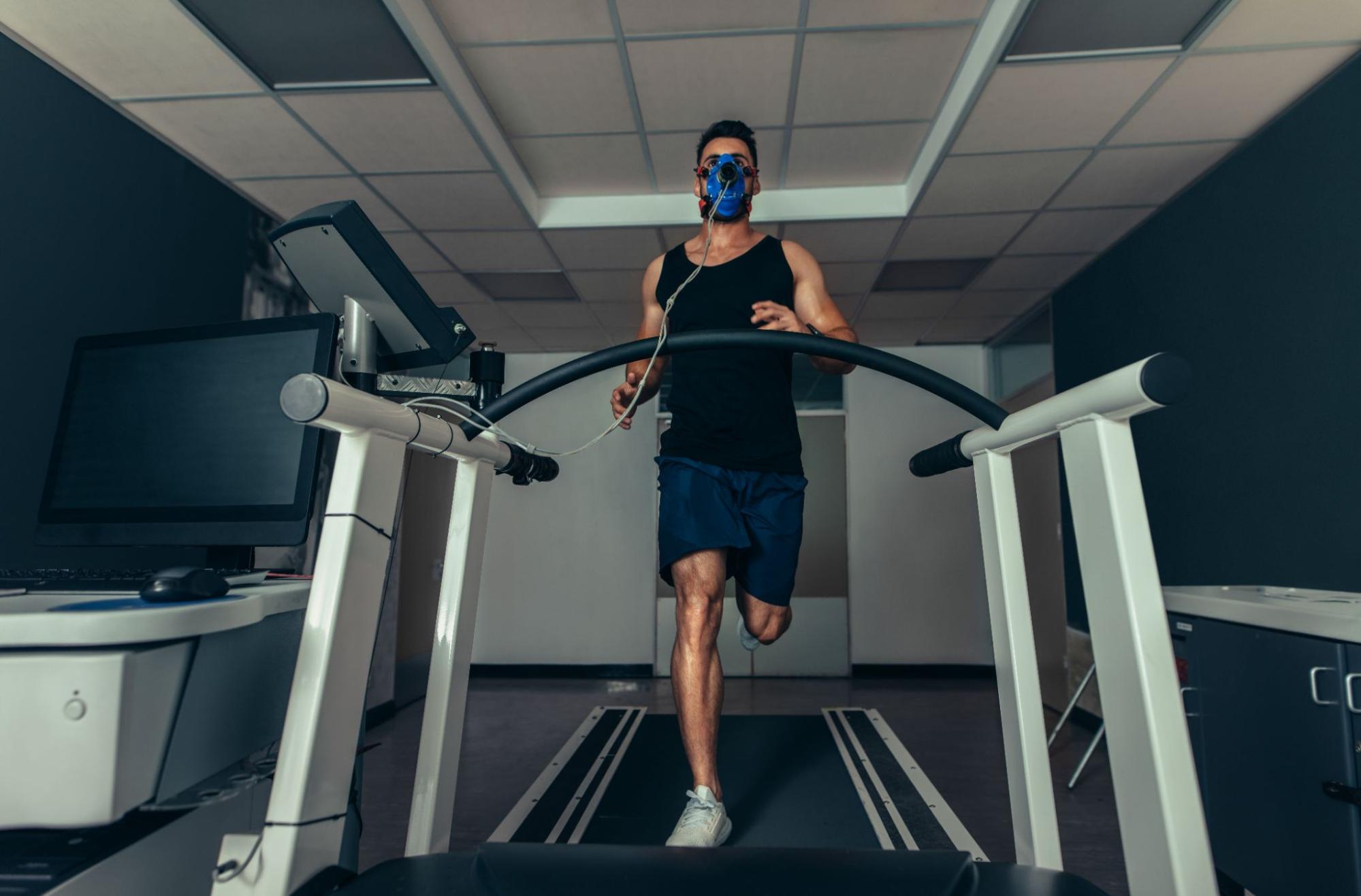 V02 Max Testing with treadmill